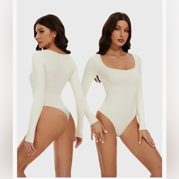 FREE PEOPLE THONG BODYSUIT 
NEW-BUT HAS A HOLE - Picture 1 of 13
